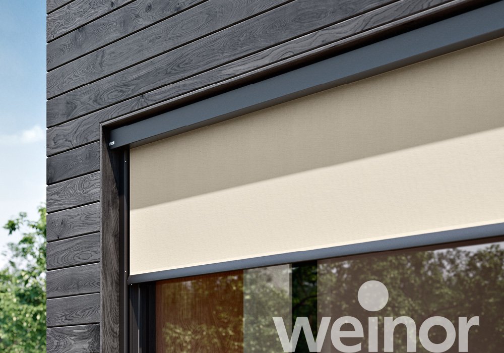 Vertikalmarkise weinor VertiTex II Am Fenster