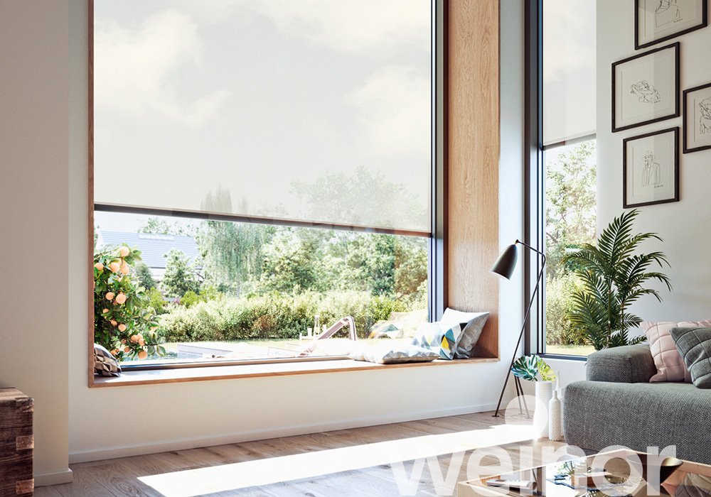 Vertikalmarkise weinor VertiTex II Am Fenster