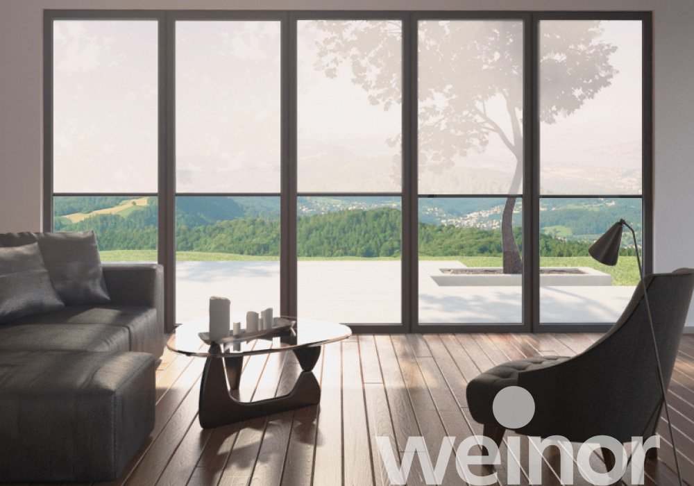 Vertikalmarkise weinor VertiTex II Am Fenster