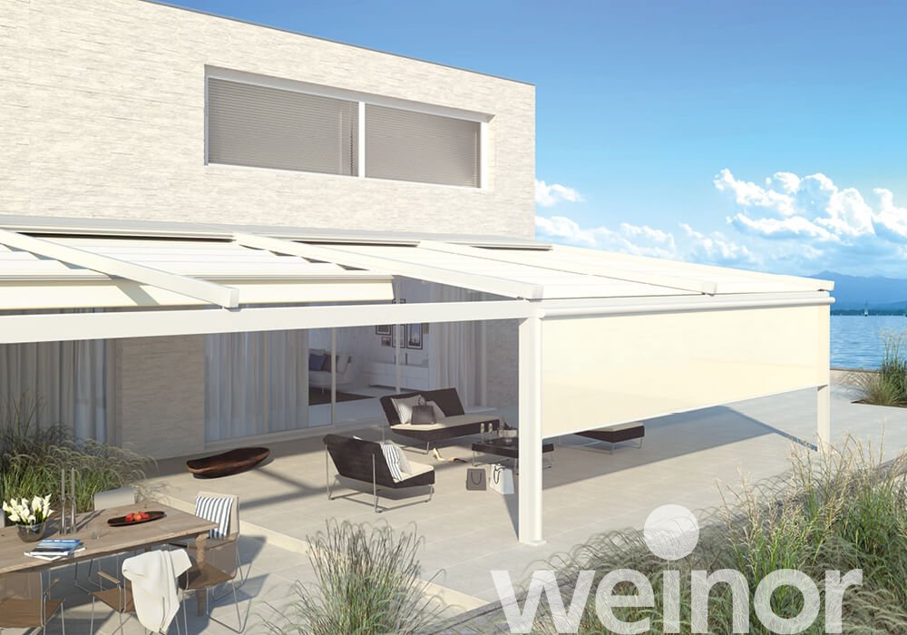 Pergola Markise weinor PergoTex II Modularität
