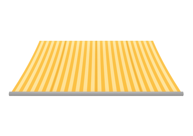 Markisentuch: banana/buttercream (Dessin-Nr.: A | 3-833), Kollektion: hi hello!