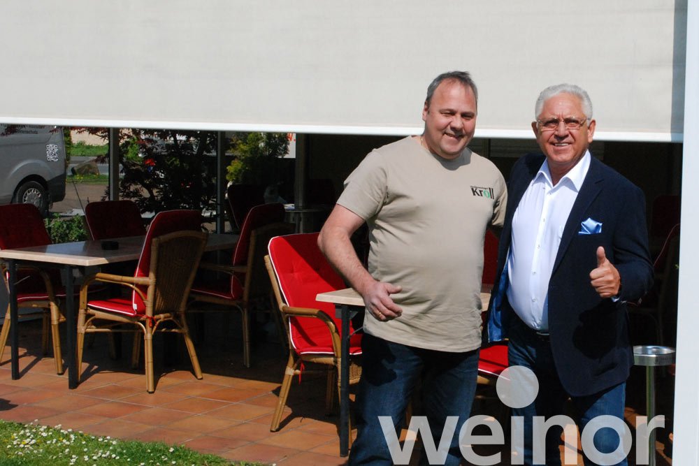 Titel "weinor PergoTex" überschreiben? weinor PergoTex