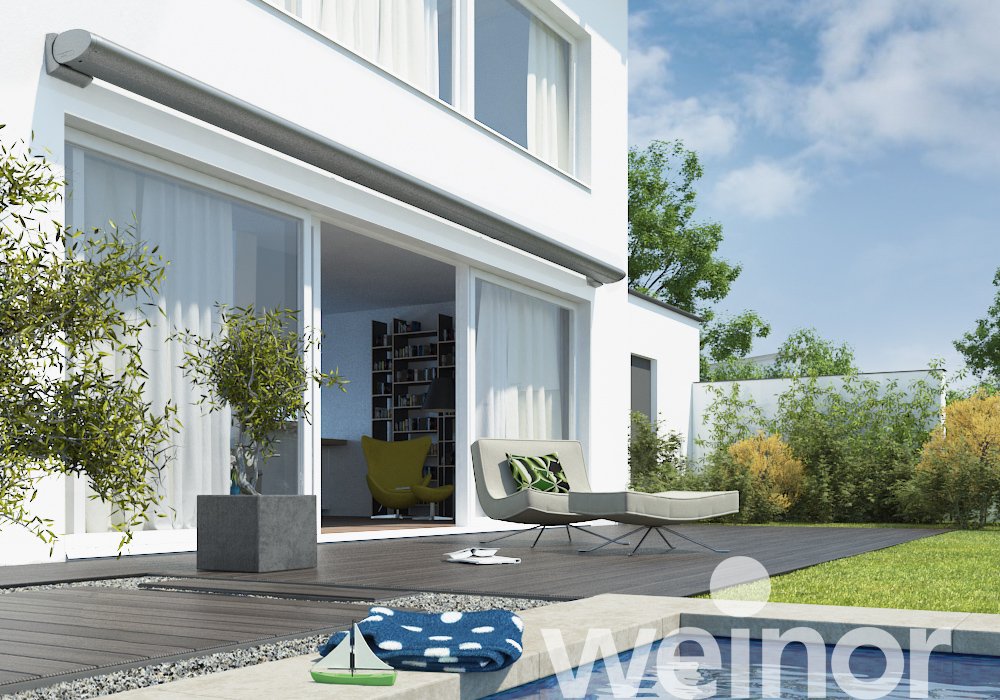 Markise weinor Cassita II ohne LED Lichtleiste