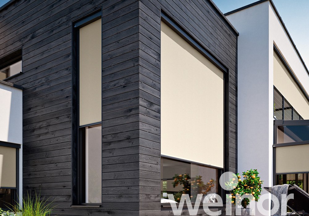 Vertikalmarkise weinor VertiTex II Am Fenster