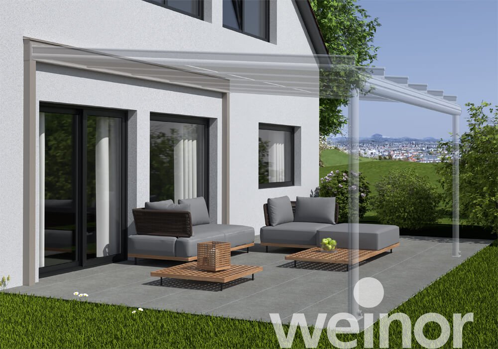 Tragender Wandanschluss und Terrazza Originale mit Tragendem Wandanschluss