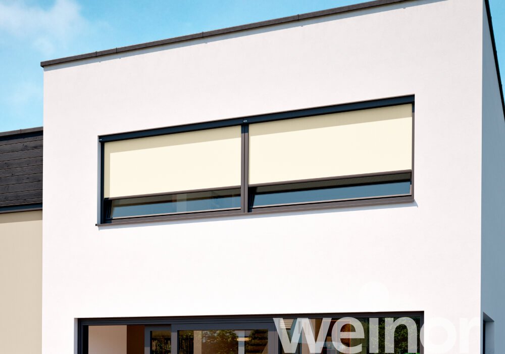 Vertikalmarkise weinor VertiTex II Am Fenster