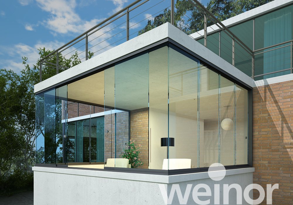 Glas-Schiebewand weinor w17 easy w17 easy Inspirationen