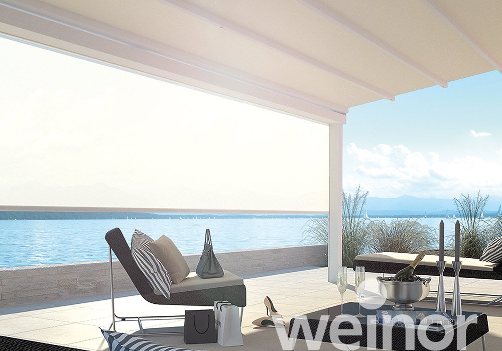 Pergola Markise weinor PergoTex II Modularität